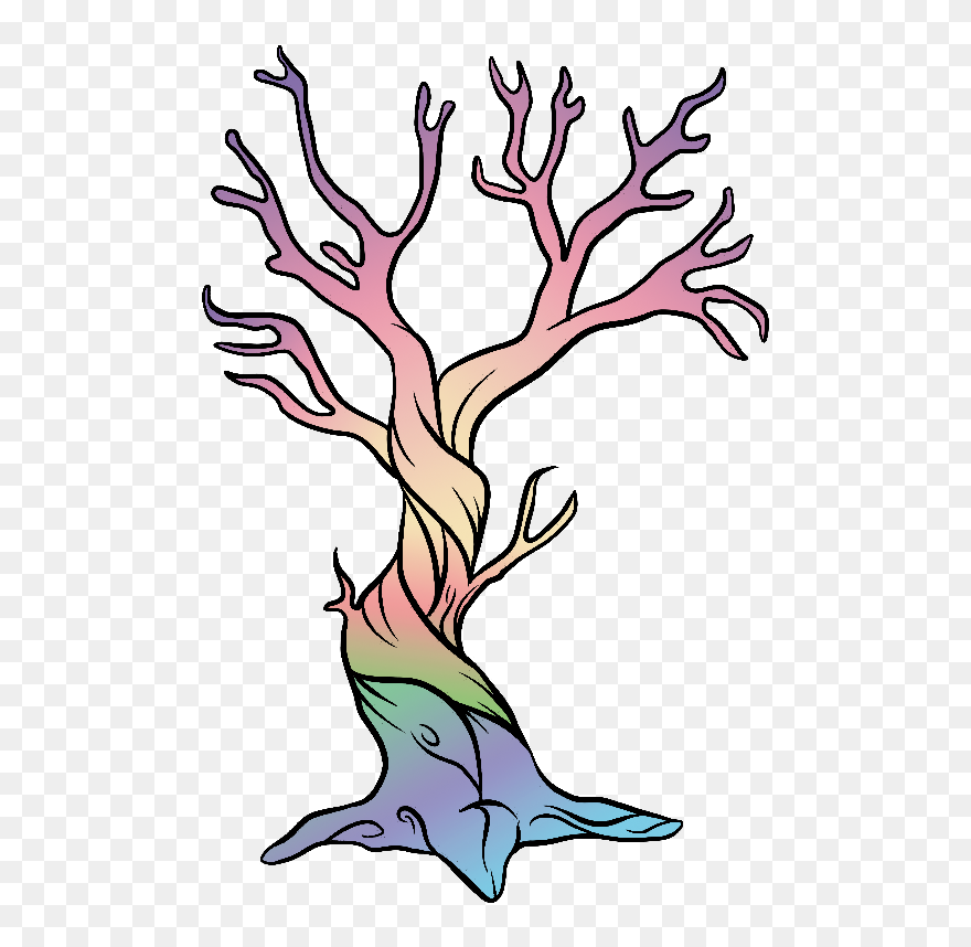 Tree No Leaves Drawing At Paintingvalley - Tree With No Leaves Art Clipart