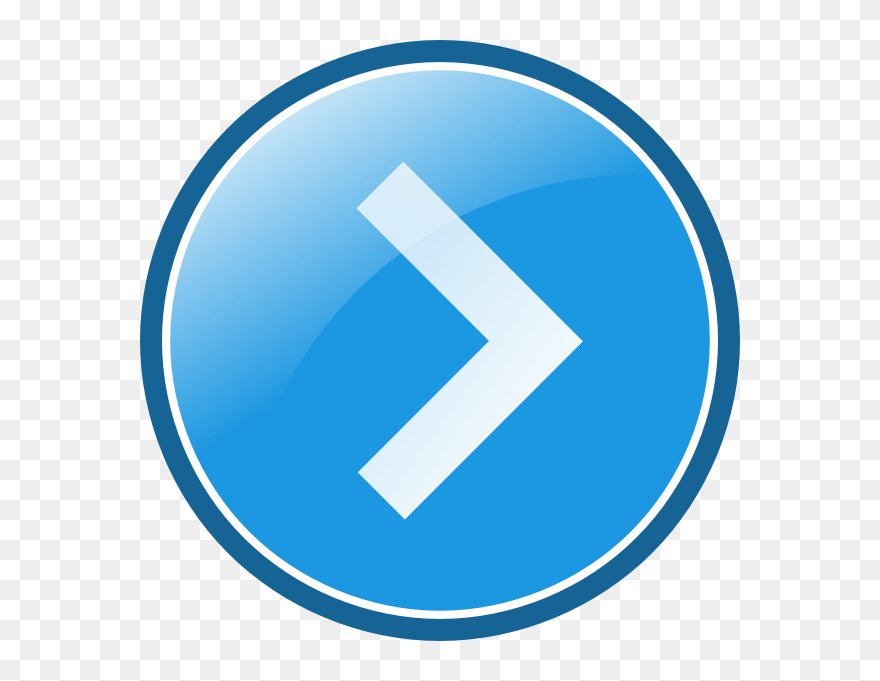 Transparent Background Next Button Clipart