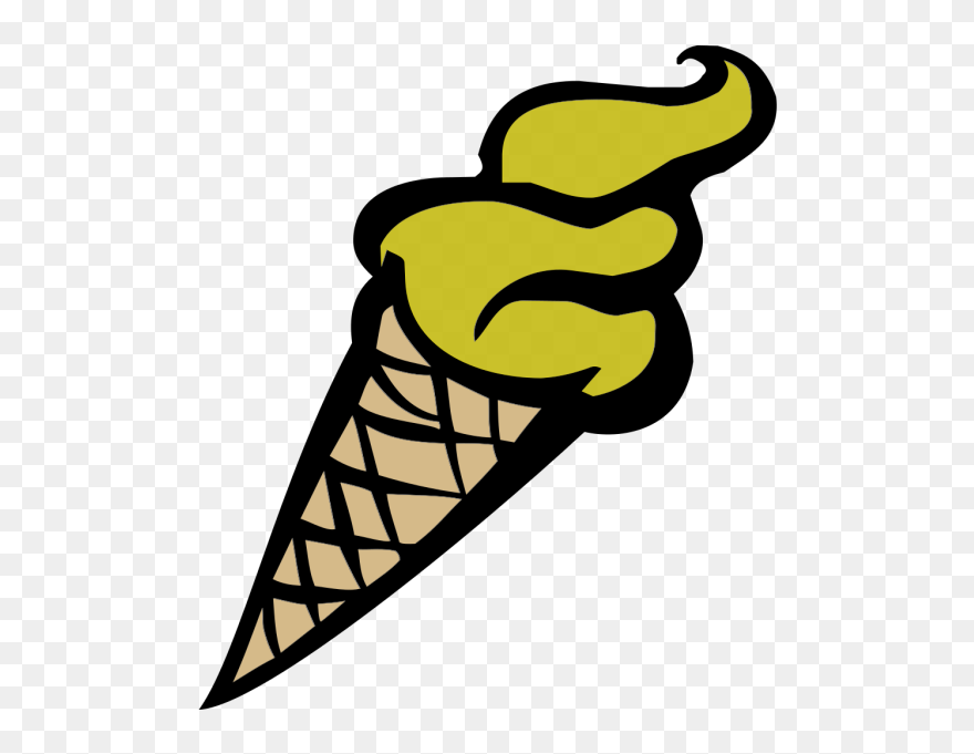 Ice Cream Cone Png Icons - Black And White Clip Arts Of Ice Cream Transparent Png