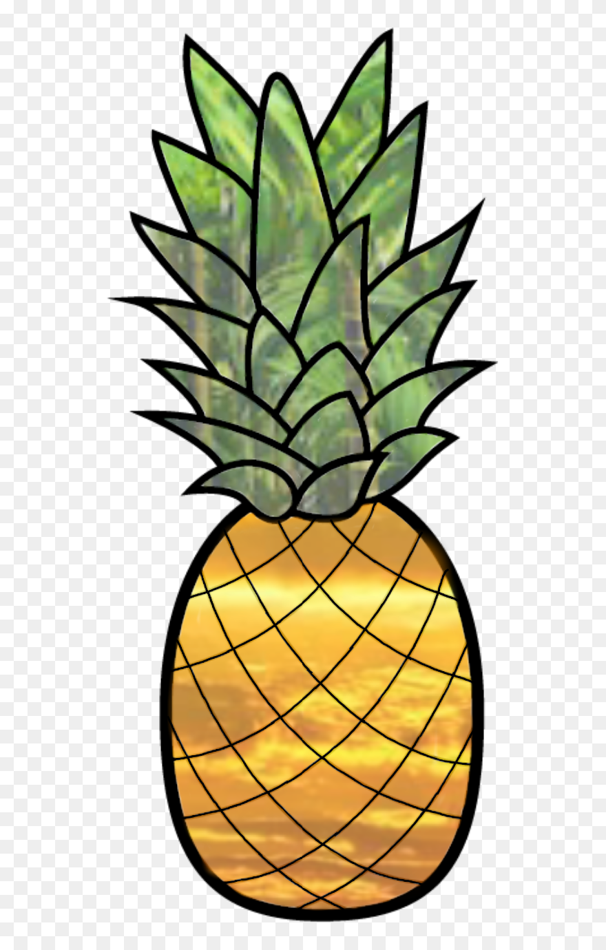 Clipart Of Fruits Black And White - Png Download