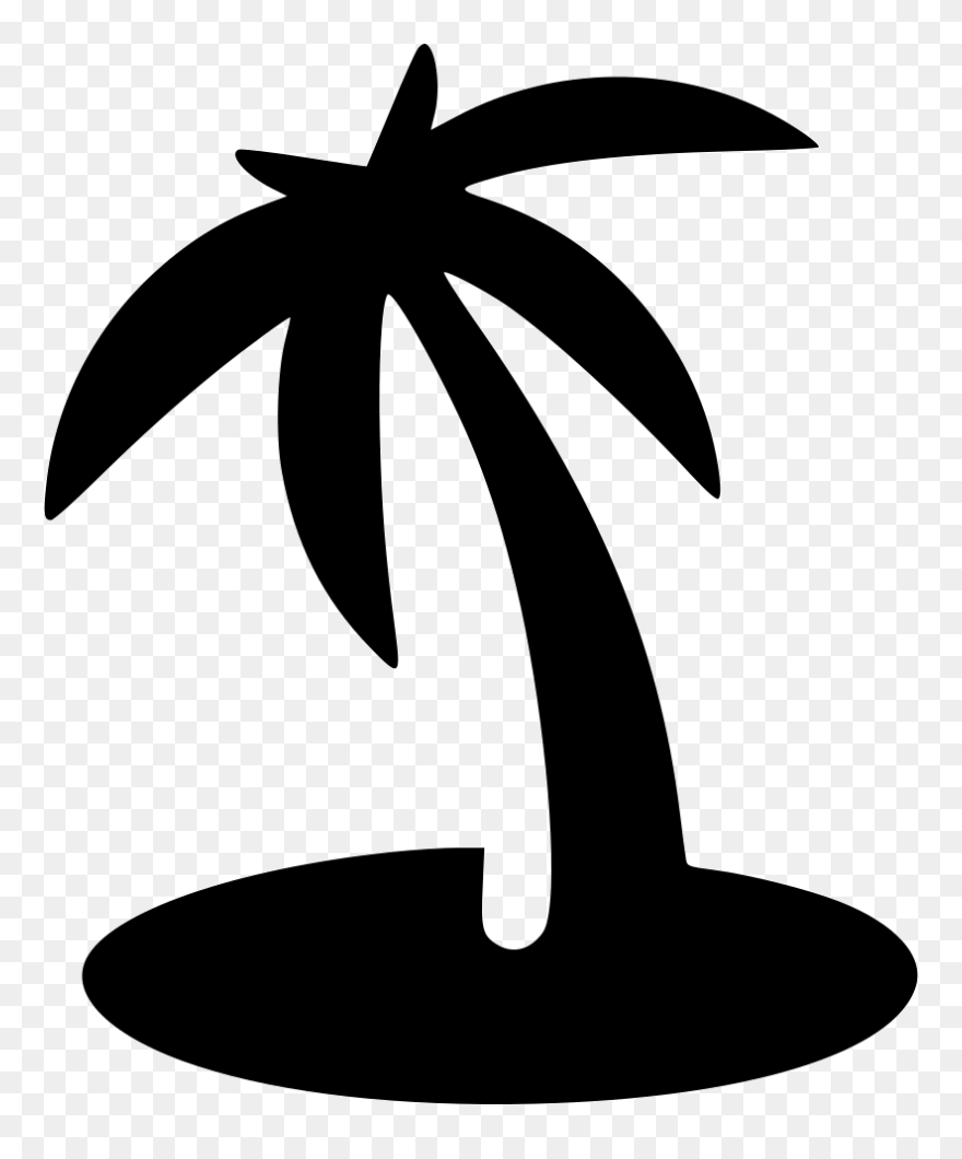 Island Icon Png - Beach Icon Png Transparent Clipart