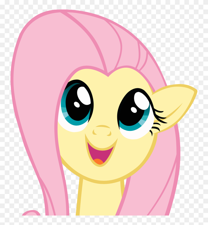 Nintendolife Deserted Island Vacation Getaway [in Another - Fluttershy Face My Little Pony Clipart
