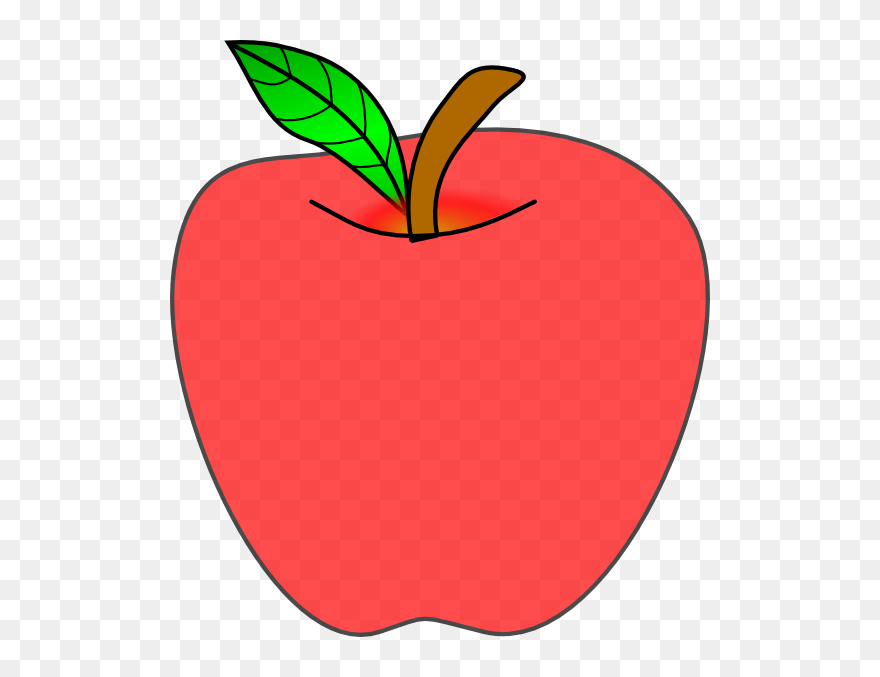 Cute Apple Clipart - Apple Clip Art - Png Download