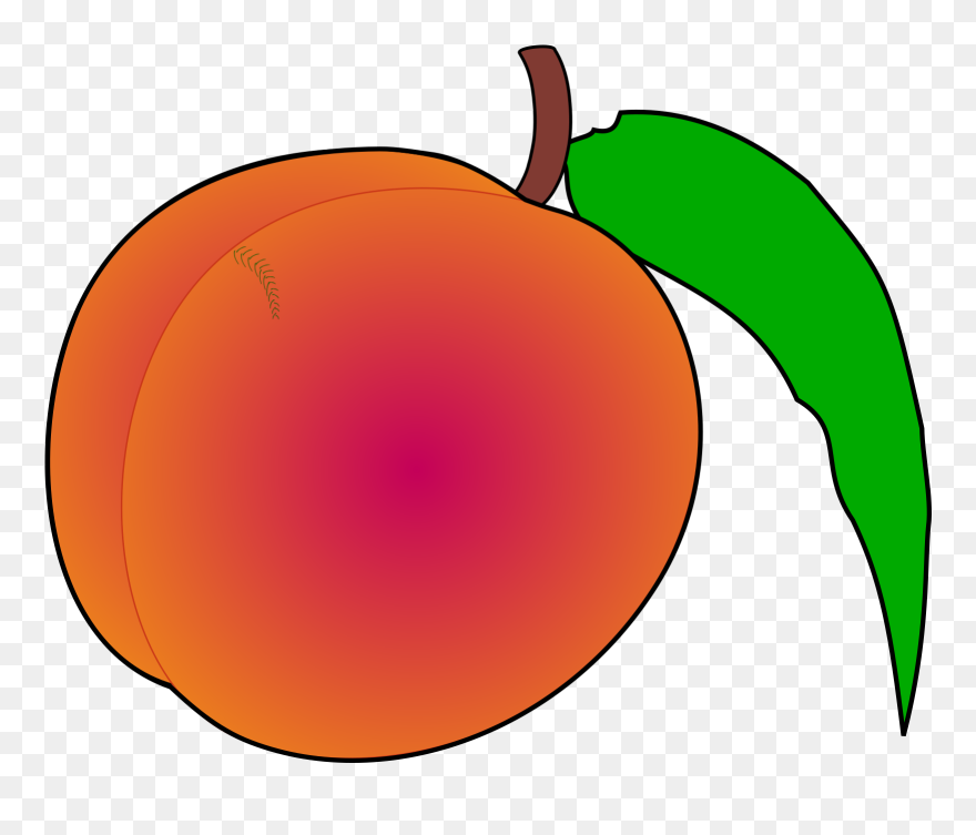 Peach Clipart