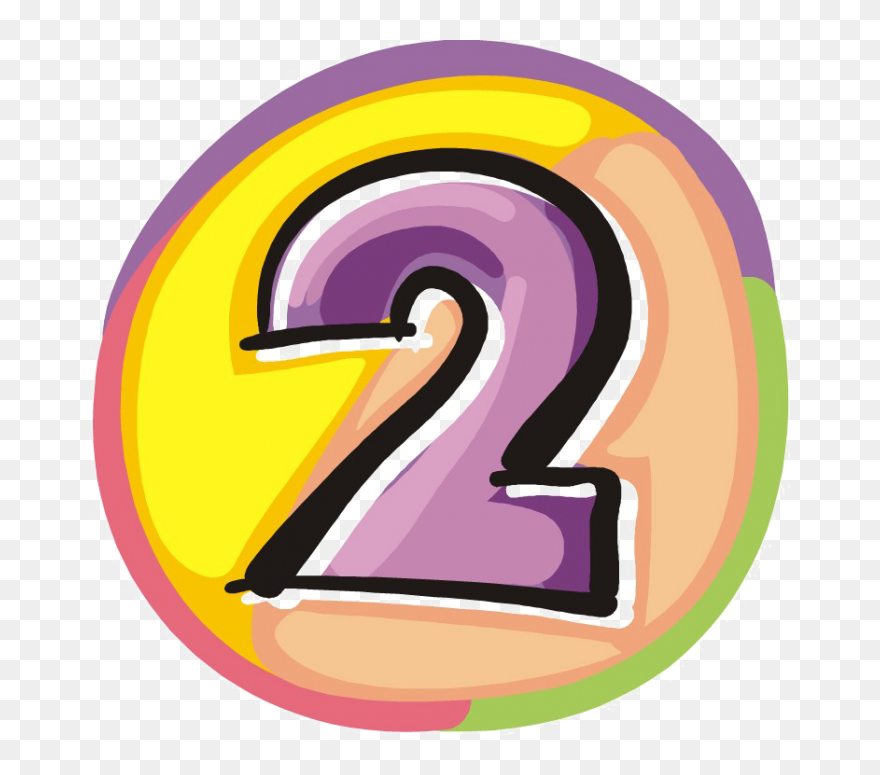 Number2 Clipart - Png Download