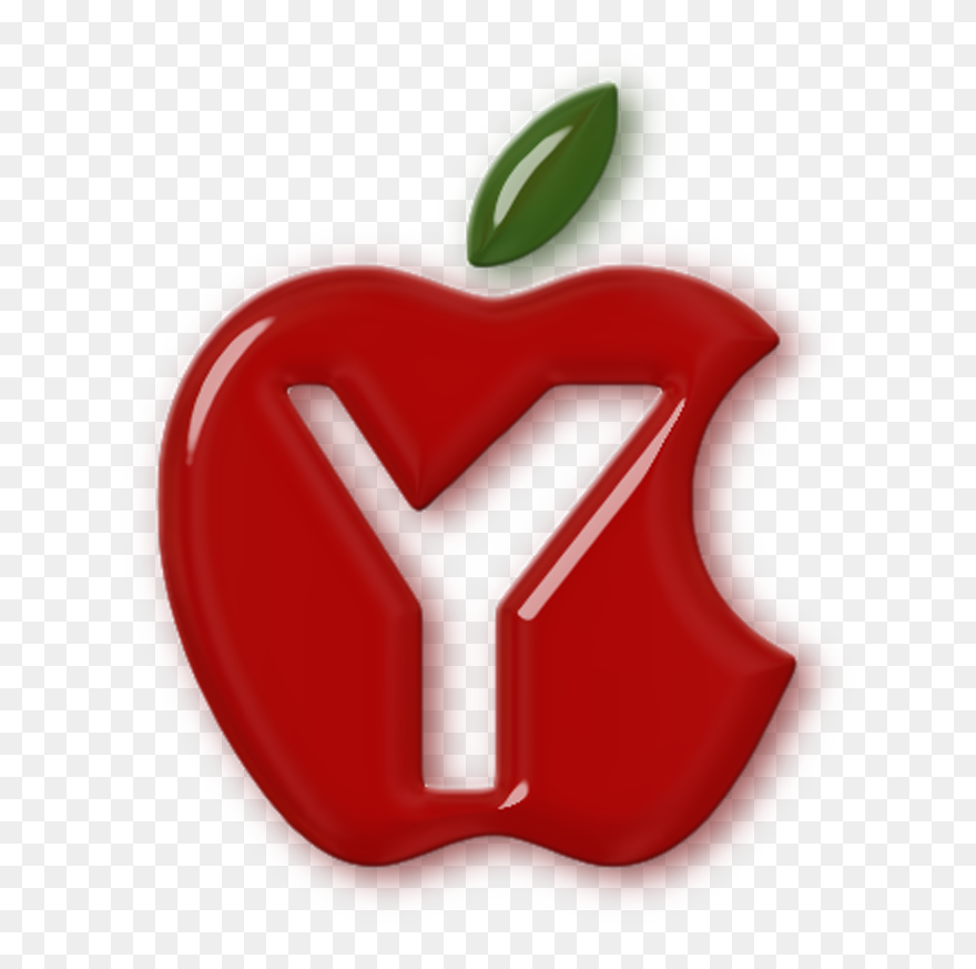 Clipart Apples Alphabet - Abecedario En Manzanas - Png Download