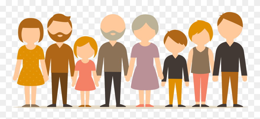 Character Cartoon Family Free Photo Png Clipart - Clipart Cartoon Family Png Transparent Png