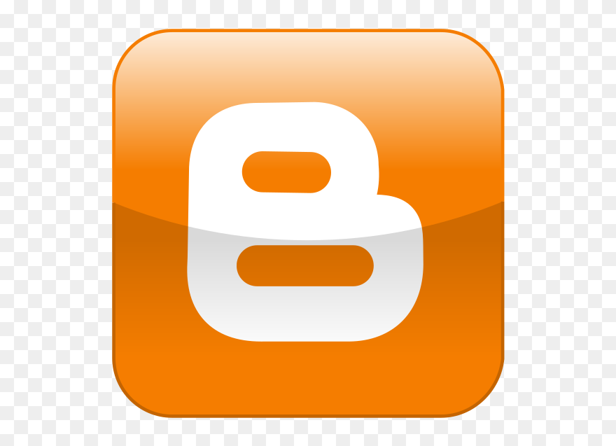 Orange Social Media Icon Clipart