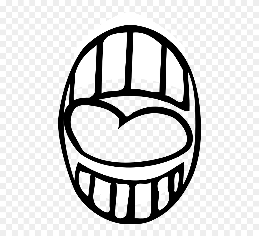 Eating Mouth Clip Art - Png Download