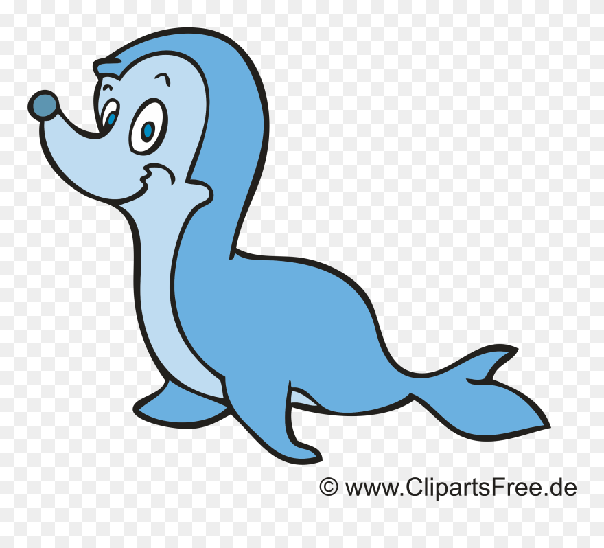 Transparent Clipart Animaux - Phoque Clipart - Png Download