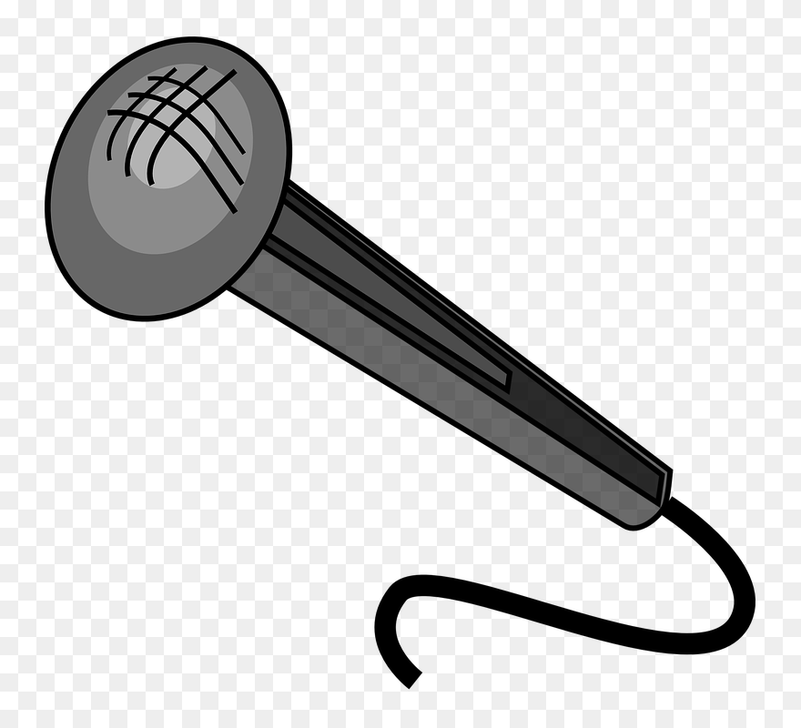 Thumb Image - Microphone Clip Art - Png Download