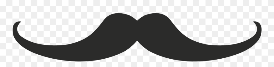 Transparent Mustache Clip Art - Kumis Animasi - Png Download
