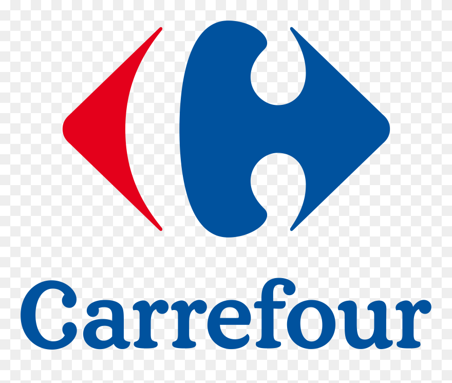 Carrefour Logo, Logotype - Carrefour Logo High Resolution Clipart