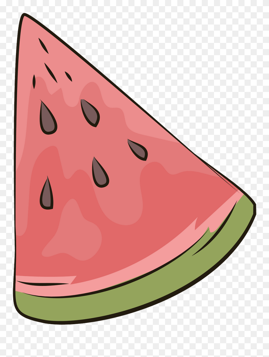 De Past Que Image - Rebanada De Sandia Dibujo Clipart