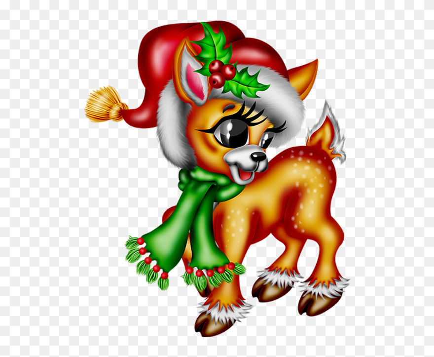 Tubes Animaux,psp,tube Noel - Cartoon Clipart