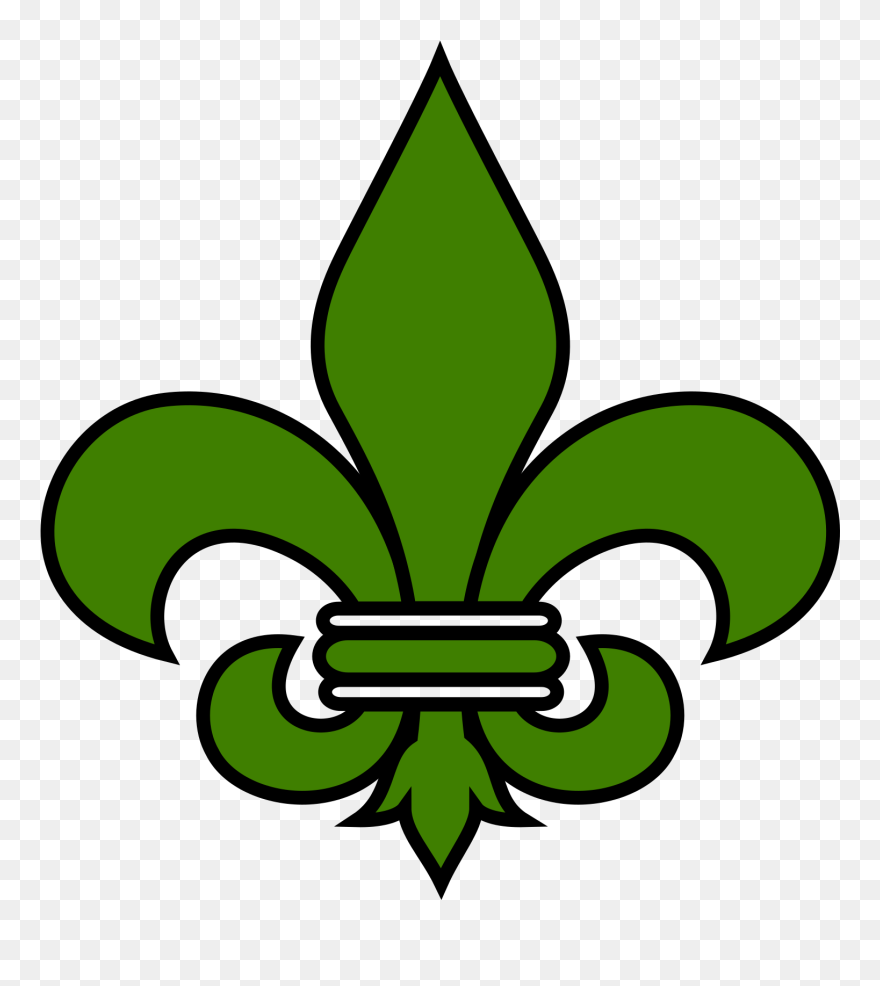 Gray Fleur De Lis Clipart