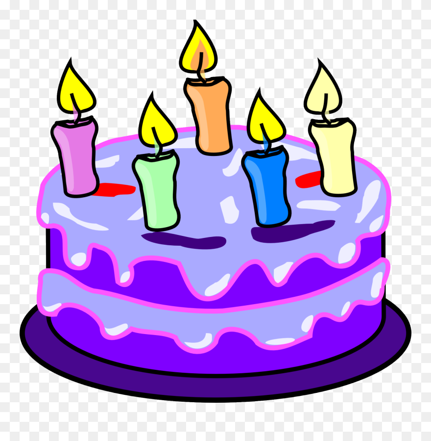 Clipart Gratuit Ok - Birthday Cake Clipart - Png Download