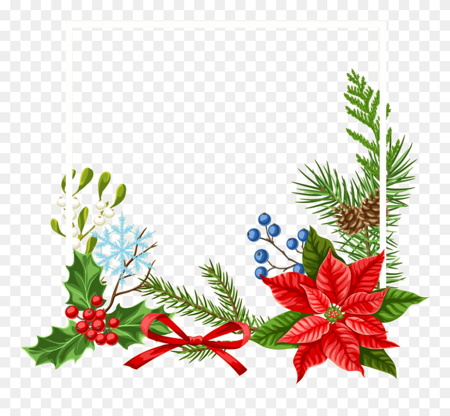 Tubes Cadres,png Noel - Clip Art Transparent Png
