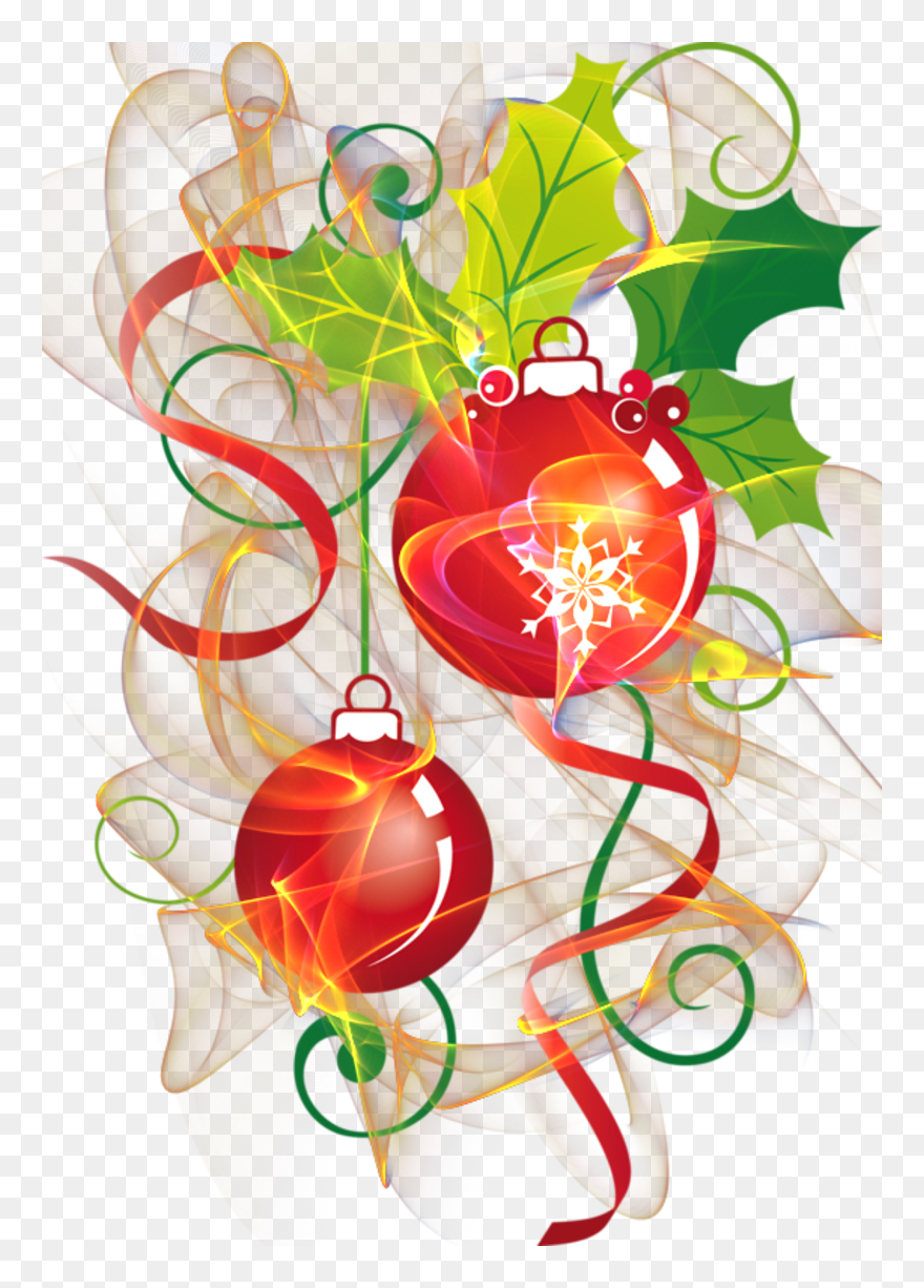 Grandparent Clipart Christmas - Boules De Noel Clipart - Png Download