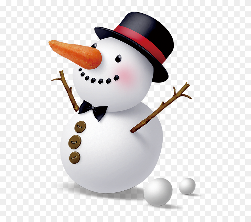 Tubes Bonhommes De Neige,tubes De Noel,cliparts,vectors - Transparent Background High Resolution Snowman - Png Download