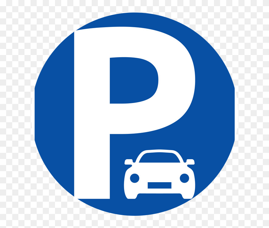 Free Parking Sign - St. Mary's Basilica Clipart
