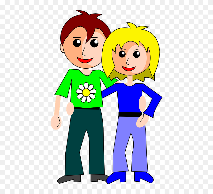 Thumb Image - Couple Clipart - Png Download