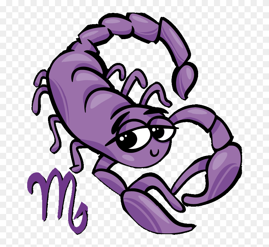 Sternzeichen Skorpion Frau Clipart