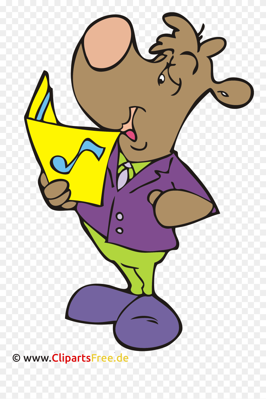 Lied Zum Geburtstag Clipart, Bild, Cartoon, Grafik - Png Download