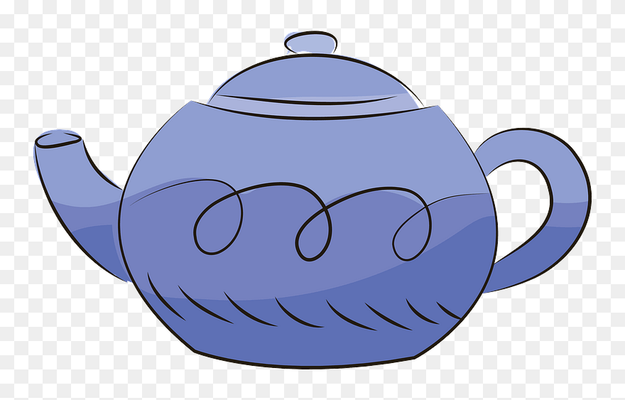 Teekanne Clipart - Teapot - Png Download