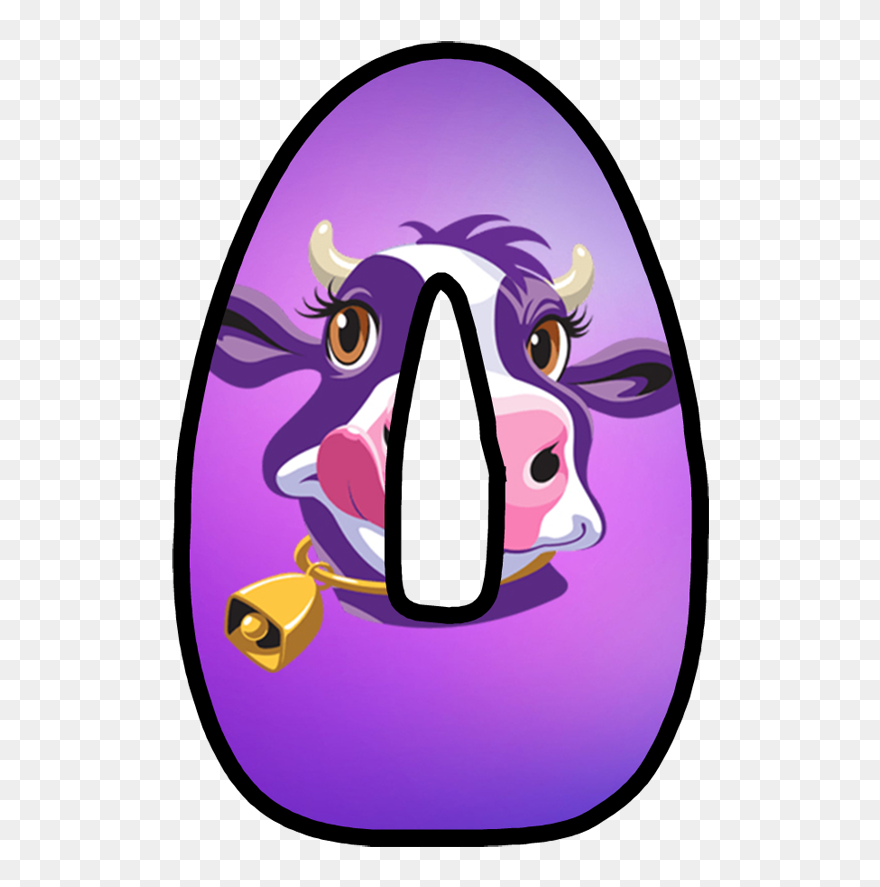 O Letter Cow Clipart