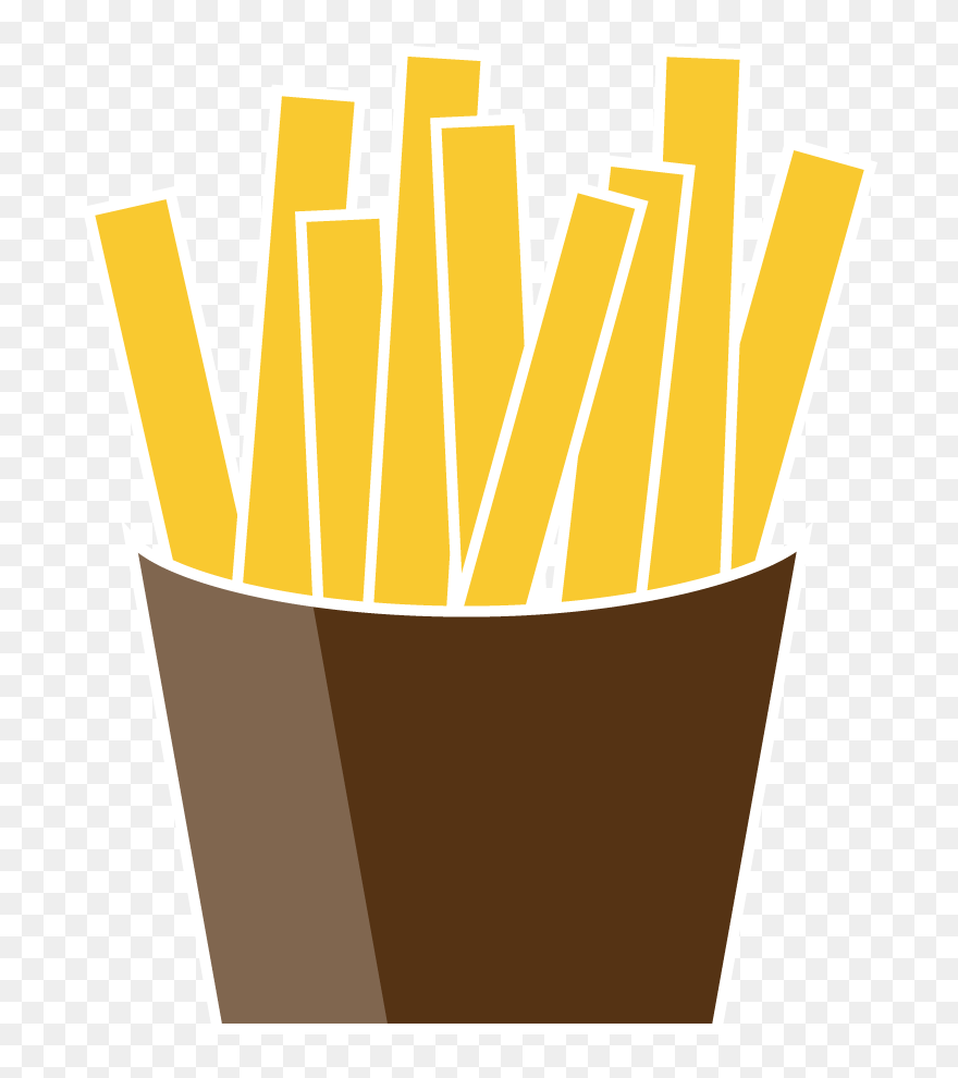 Pommes Final - French Fries Clipart