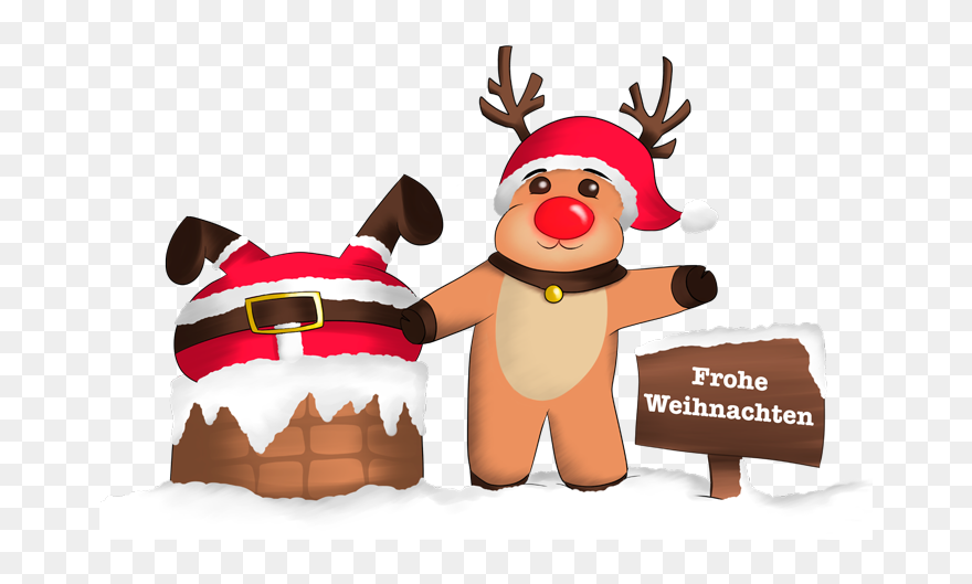 Download Frohe-weihnachten - Cartoon Clipart (#5754115) - PinClipart
