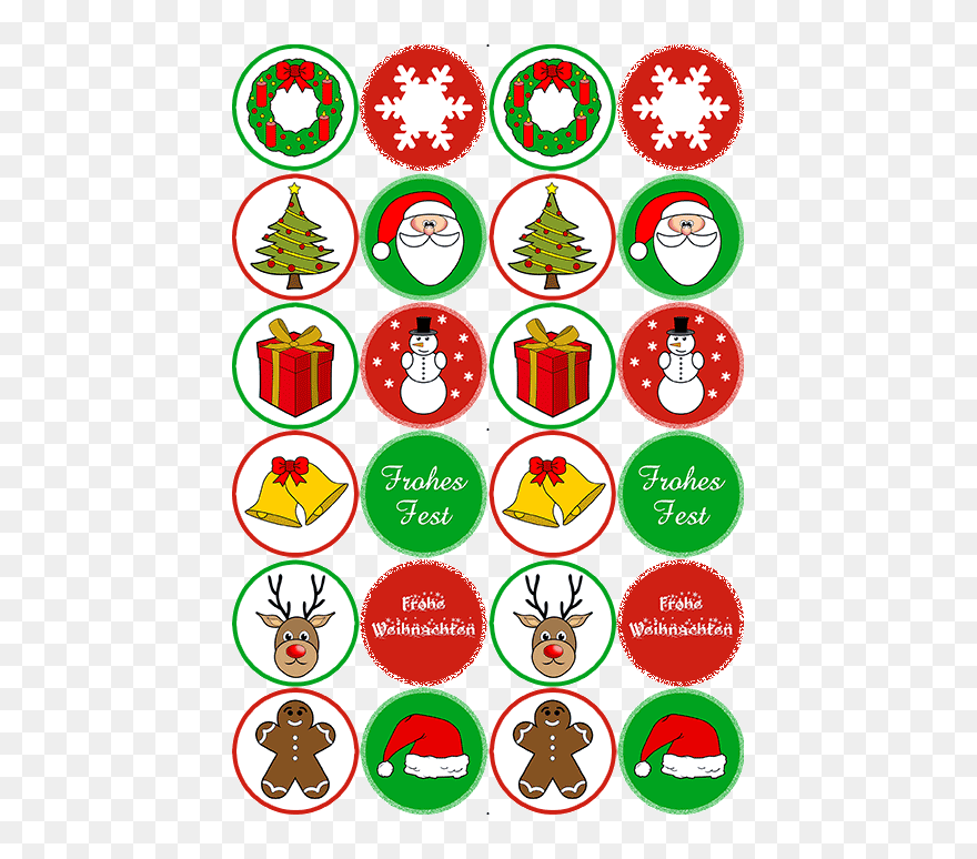 Oblaten Weihnachten1 Clipart