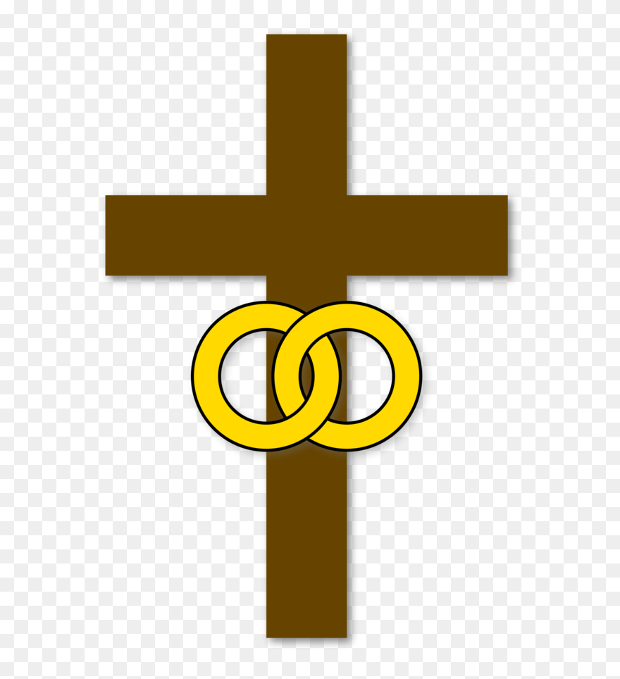 Clipart Wedding Catholic - Christianity Marriage Symbols - Png Download