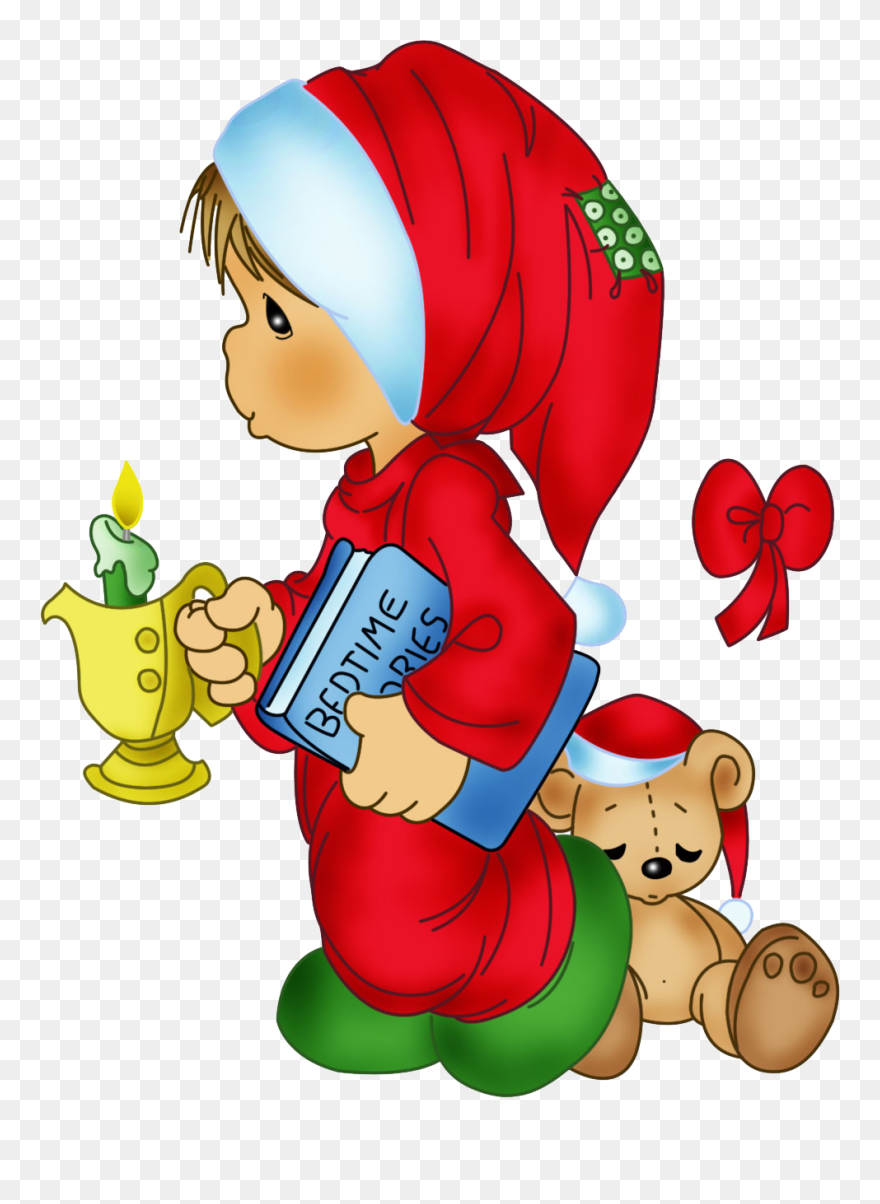 Precious Moments Nativity Clipart - Png Download
