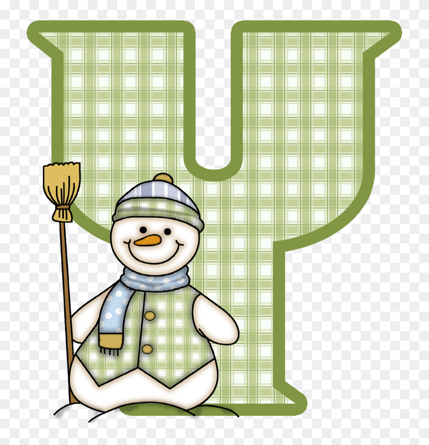 Letra N Con Muñecos Clipart