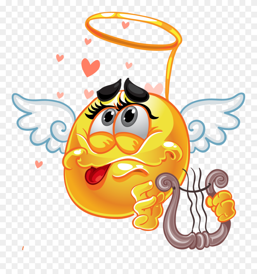 Смайлик Муза Clipart