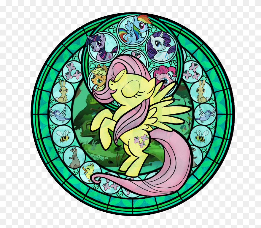 Kingdom Hearts Rose Window Clipart