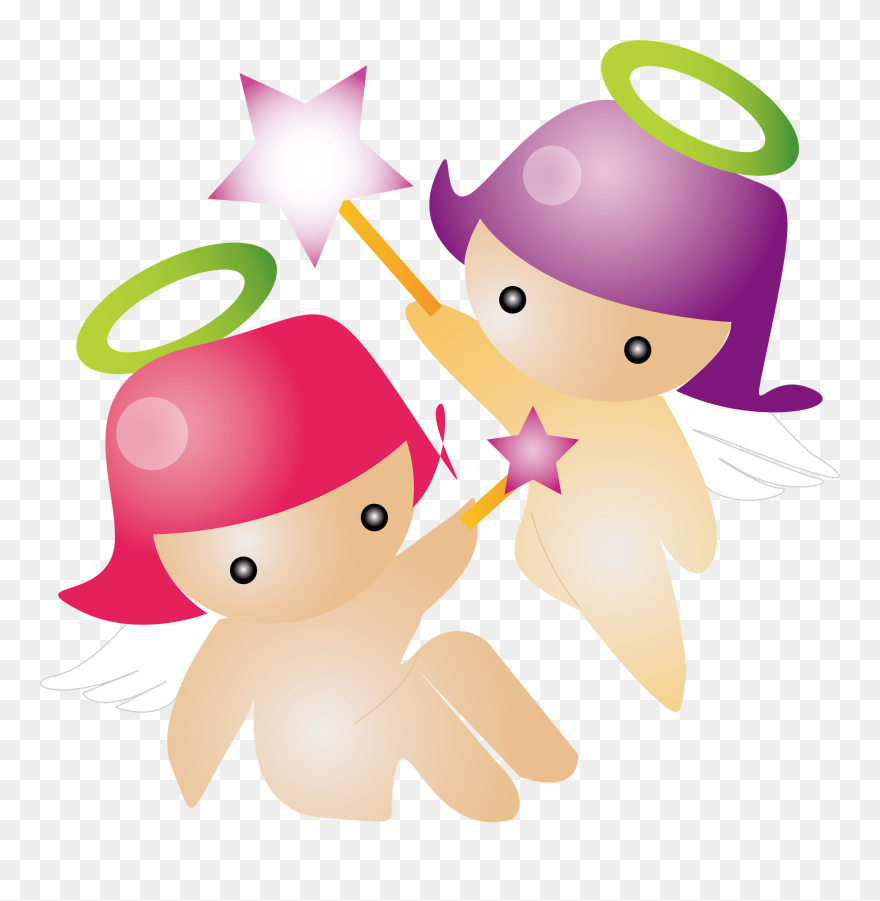 Cute Angels Icon Clipart