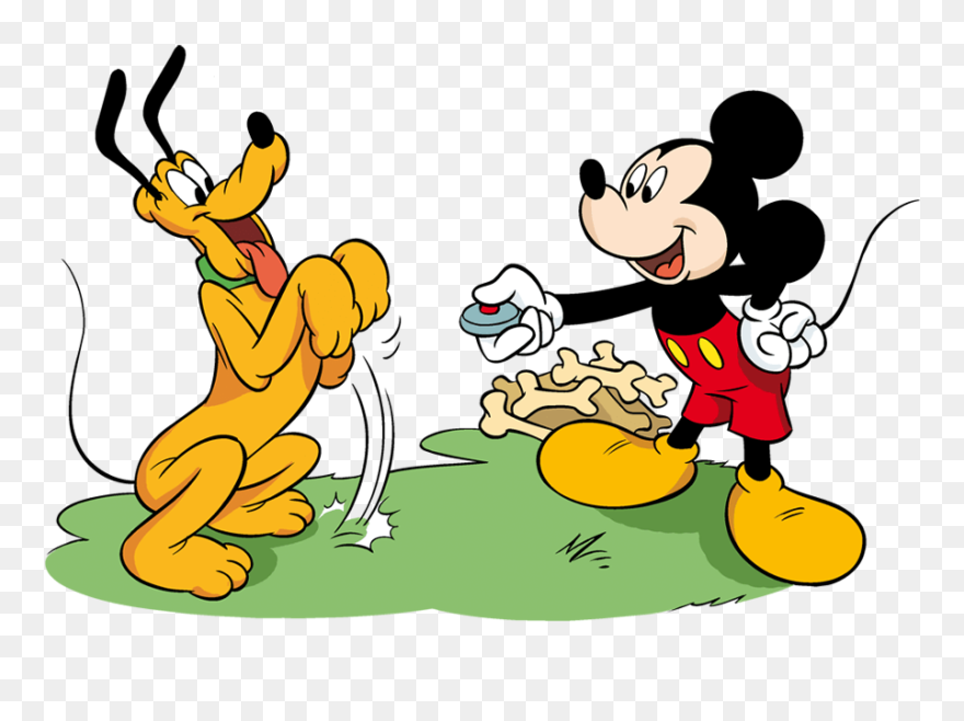 Pluto - Pluto Und Micky Maus Clipart