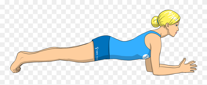 Reverse Yoga Transparent & Png Clipart Free Download - Plank Position Png