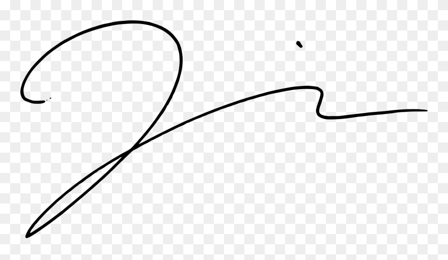 Download What Is This - Simple Signature Png Clipart (#5754555 ...
