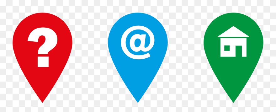 Color Icons Clip Arts - Icon Lokasi Png Transparent Png