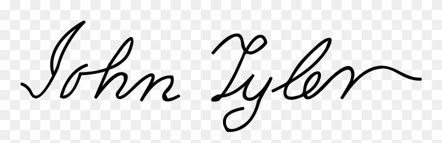 Tyler Signature Clipart