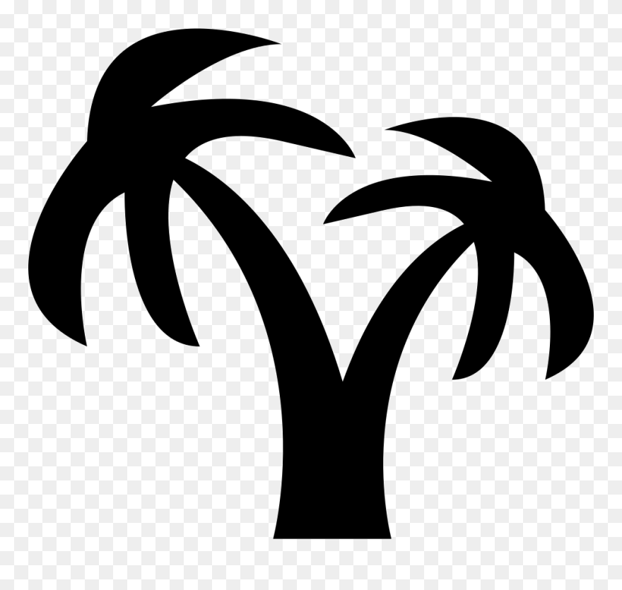 Coconut Tree Comments - Coconut Tree Icon Png Clipart