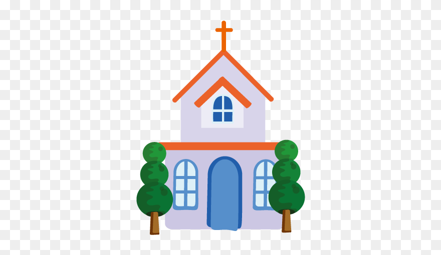 Church Building Png Download - Church Illustration Png Clipart