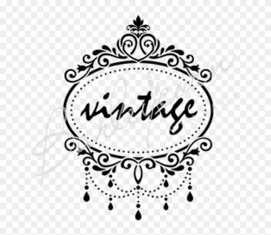 Chandelier Frame Png » Png Image - Chandelier Vintage Frame Png Clipart