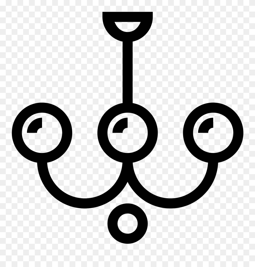 Chandelier Icon Png Clipart