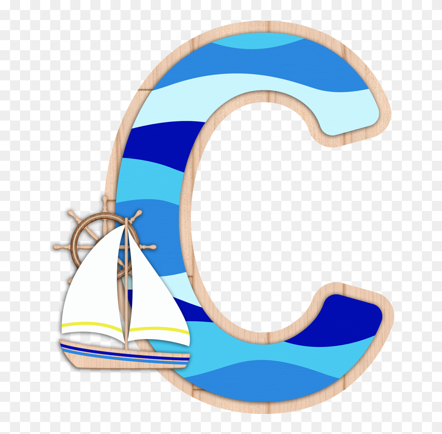 Alfabeto Con Barco Clipart