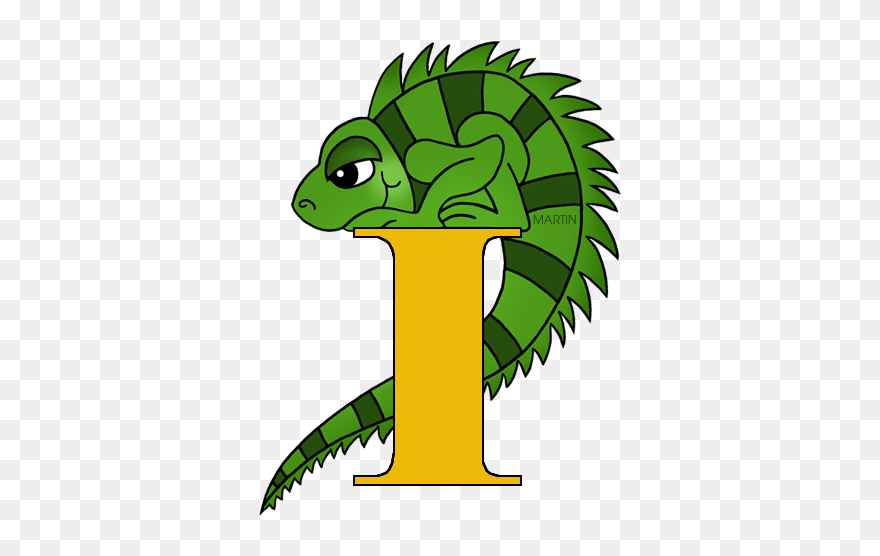 Letter I - Cartoon Png Rainforest Animals Clipart